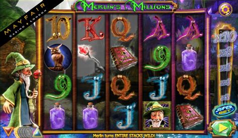 Merlin's Millions Slot Game .